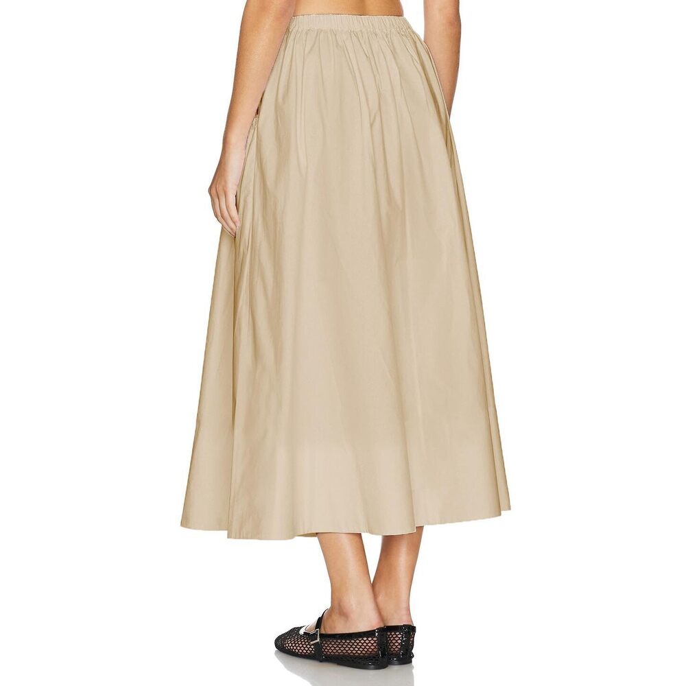 2007 Baggy Parachute Skirt Comfy Casual Cotton Y2k Cargo Maxi Long Skirt - Picture 4 of 5